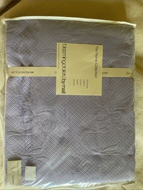 Bloomingdale's Lavender Quilted Coverlet